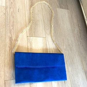 Brand new Anna Cecere Clutch. Real Italian leather